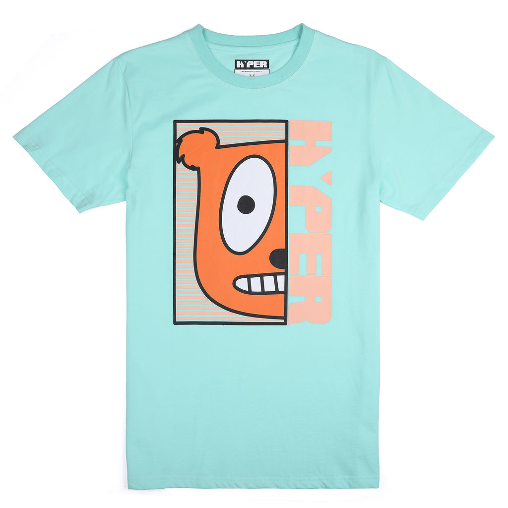 BACK IN STOCK Half Face Mint Tee